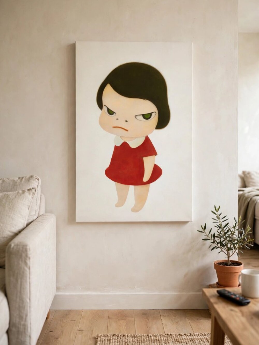 Yoshitomo Nara Canvas Print I Wall Art